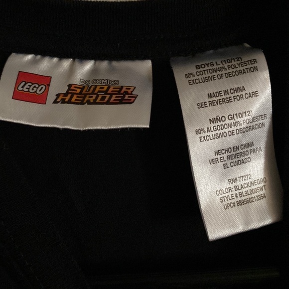 Batman t shirt boys 10/12 - Picture 2 of 3